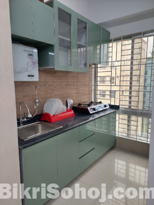 Rent Furnished Two Bedroom Apartment in Bashundhara R/A